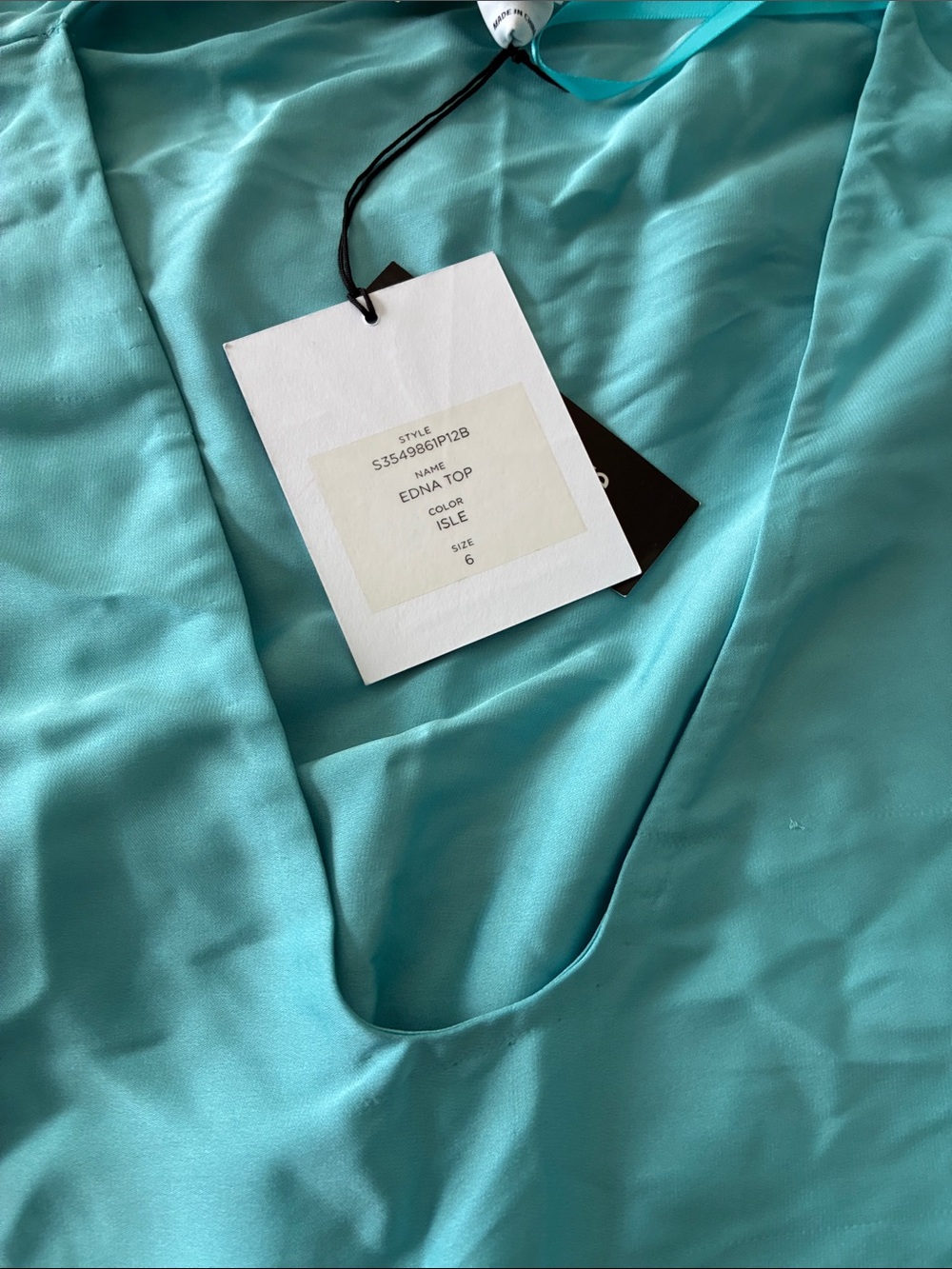 DVF NWT BLU